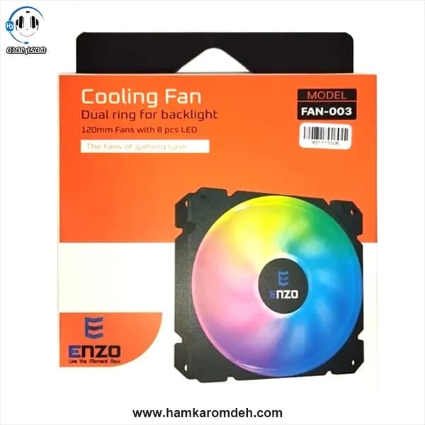 فن کیس RGB 003 انزو ENZO — تصویر ۲