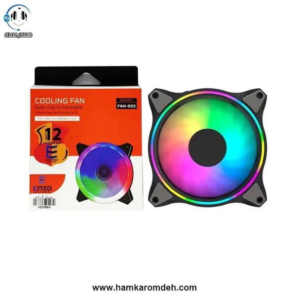 فن کیس RGB 002 انزو ENZO — تصویر ۳