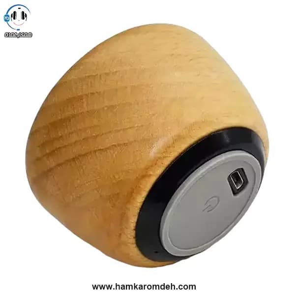 اسپیکر بلوتوثی چوبی MINI WOOD — تصویر ۲
