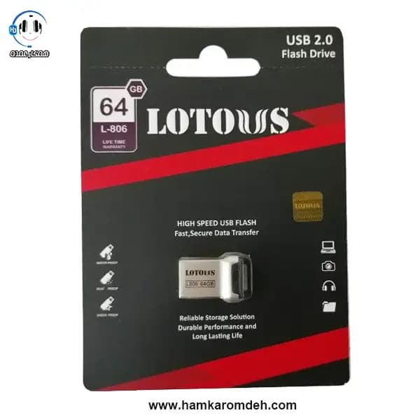 فلش L806 64G لوتوس LOTOUS — تصویر ۲