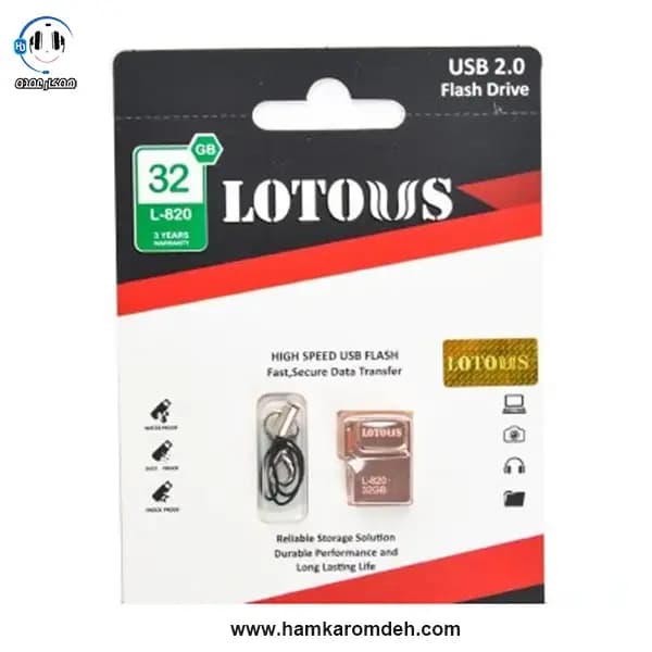 فلش L820 32G لوتوس LOTOUS — تصویر ۲