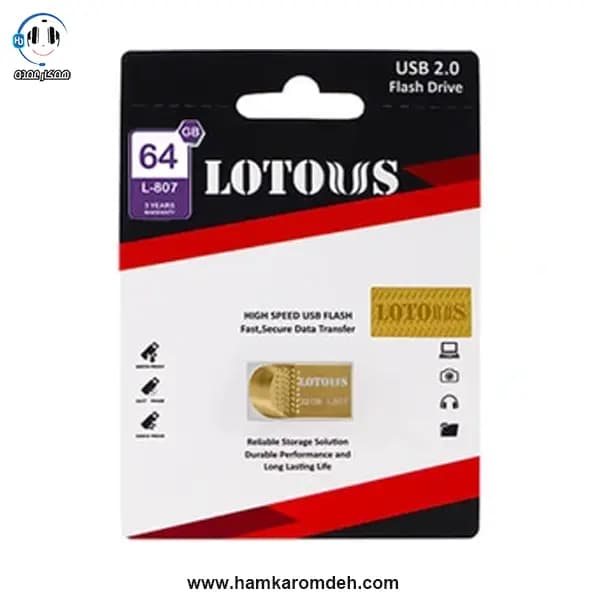 فلش L807 64G لوتوس LOTOUS — تصویر ۲