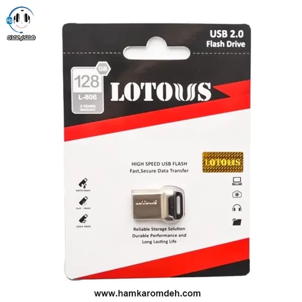 فلش L806 128G لوتوس LOTOUS — تصویر ۲