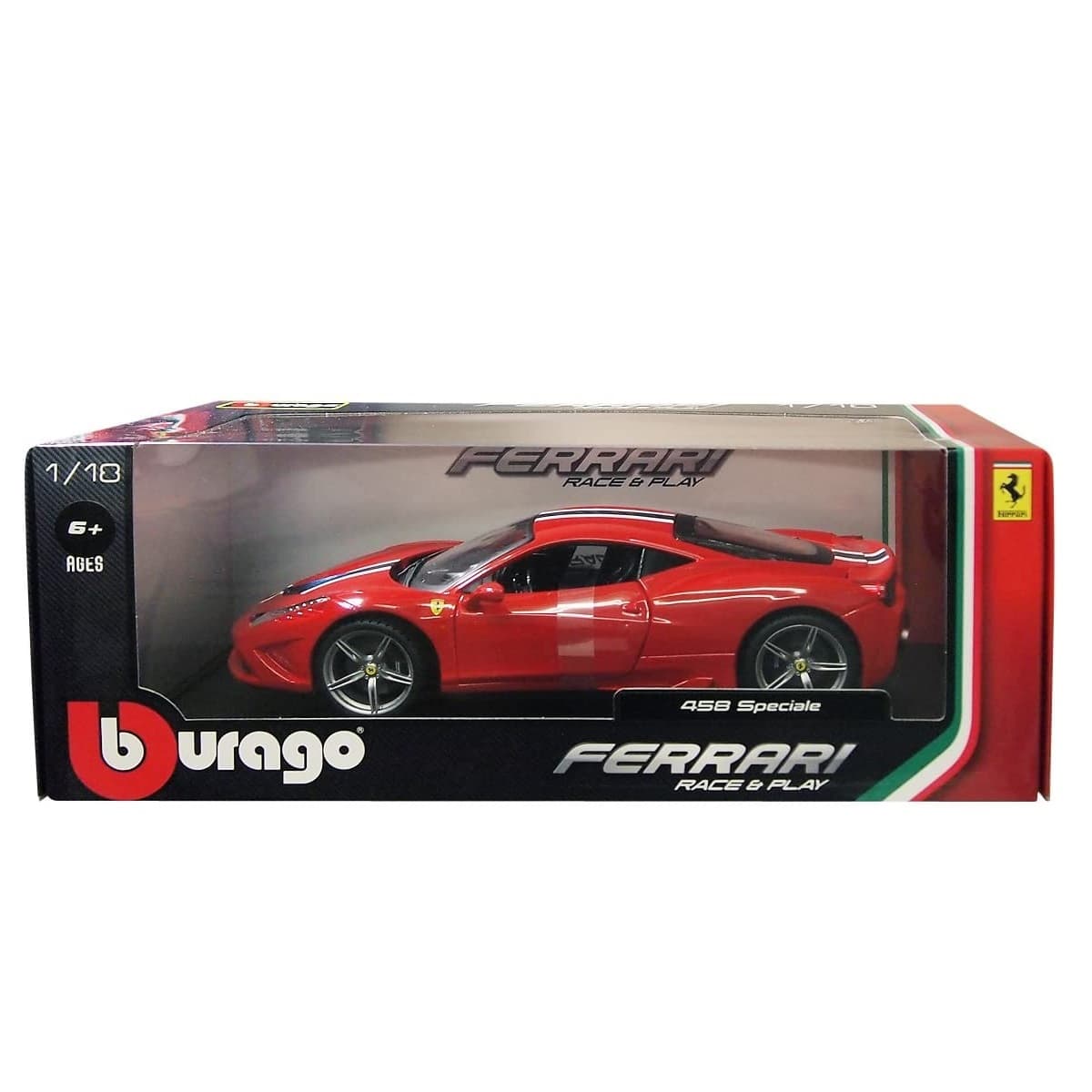 ماشین بازی بوراگو مدل Ferrari 458 Speciale ایتم: 18_16002 — تصویر ۳