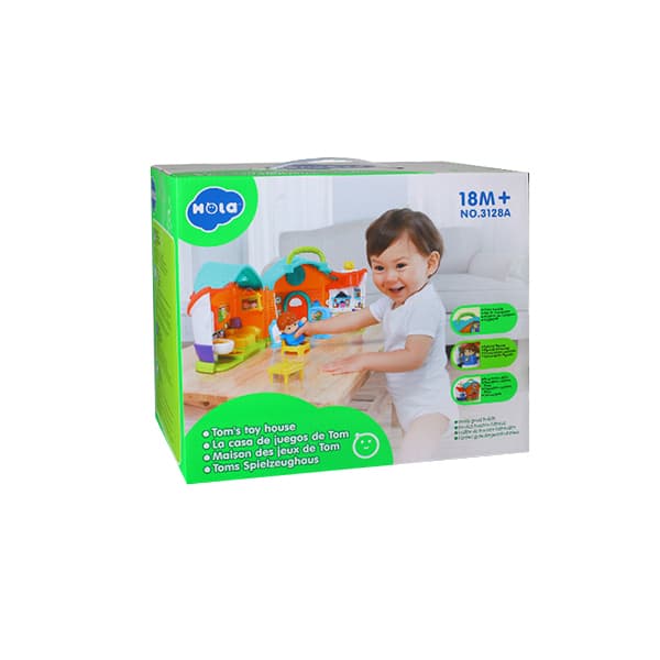 اسباب بازی هولا مدل خانه موزیکال کد 3128A — تصویر ۲