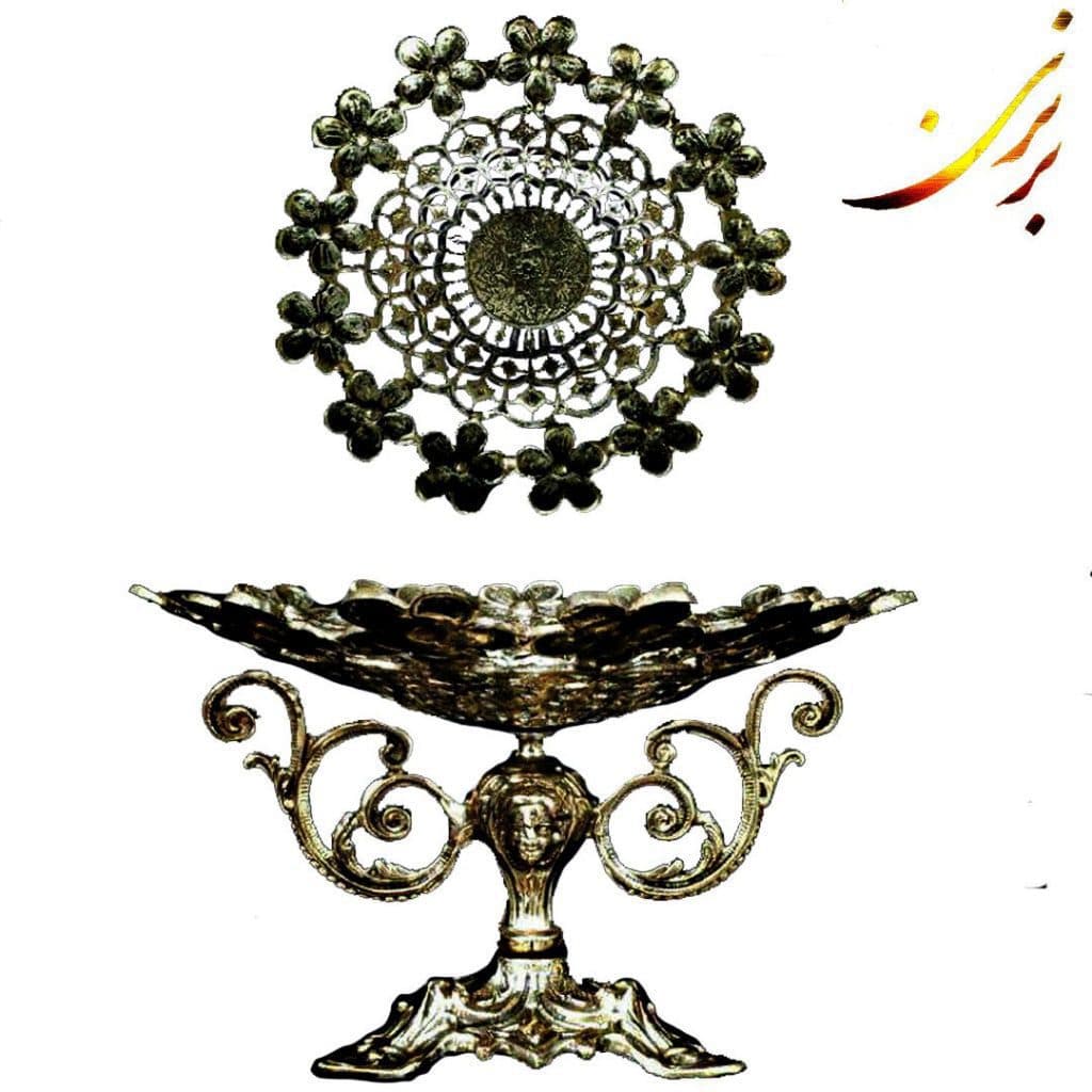 میوه خوری برنز طرح گلبرگ