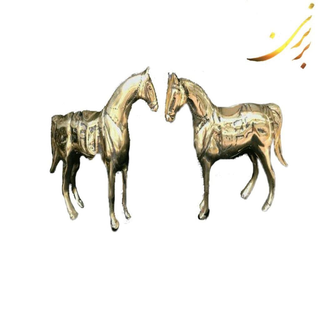 مجسمه اسب برنزی سایز متوسط