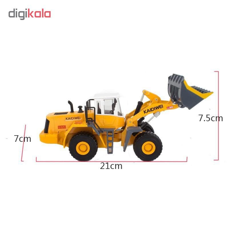 ماشین بازی کایدیوی مدل Four Wheel Loader 622003 — تصویر ۲