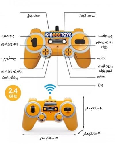 بیل مکانیکی کنترلی ولو تک کاره دبل ای مدل E568-003 — تصویر ۶