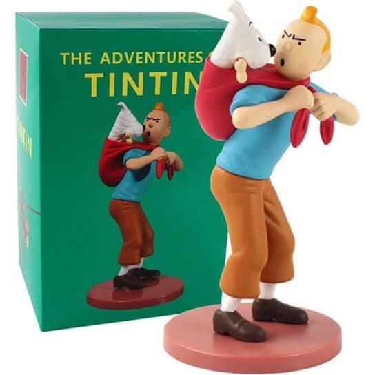 فیگور تن تن و میلو The Adventures of Tintin کد 04