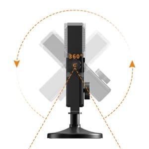 میکروفون استودیویی کامیکا مدل STA-U1 رابط USB — تصویر ۷