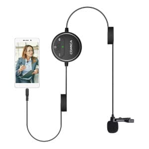 میکروفون یقه ای با سیم کامیکا مدل SIG.LAV V03 — تصویر ۴