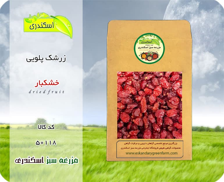 زرشک طبیعی و ارگانیک پلویی