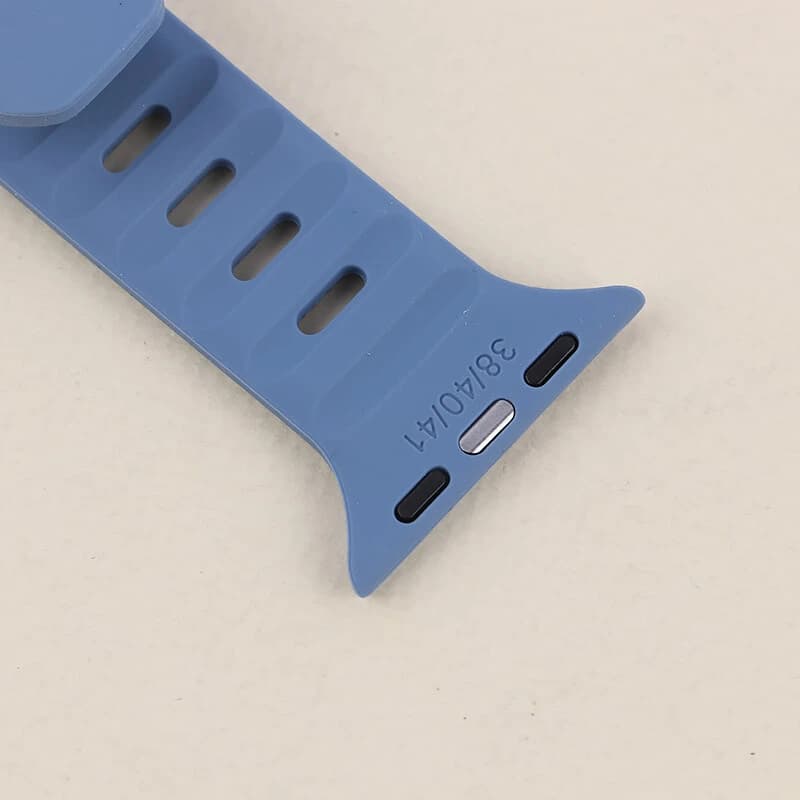 بند اپل واچ سیلیکونی پافری ساده Slicto سایز 38/40/41 میلی متری — تصویر ۶