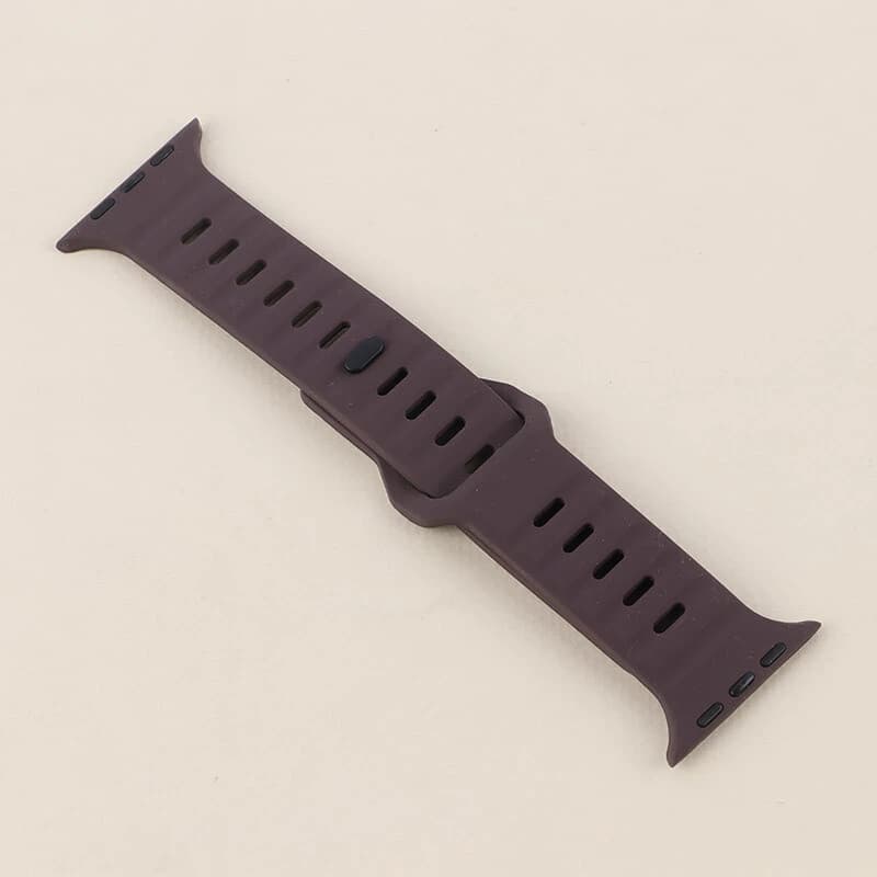 بند اپل واچ سیلیکونی پافری ساده Slicto سایز 42/44/45/46/49 میلی متری — تصویر ۷