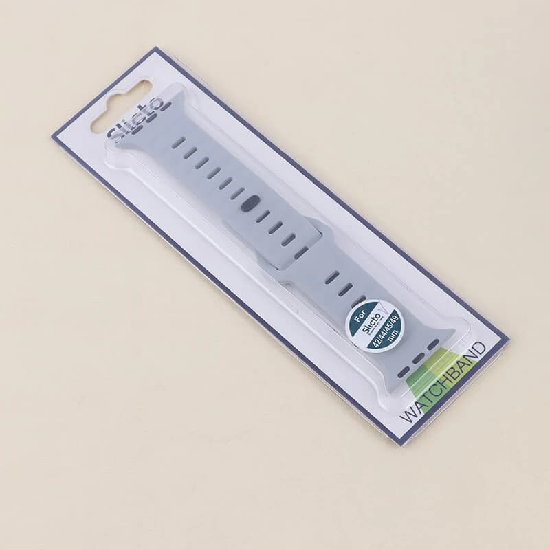 بند اپل واچ سیلیکونی پافری ساده Slicto سایز 42/44/45/46/49 میلی متری — تصویر ۲