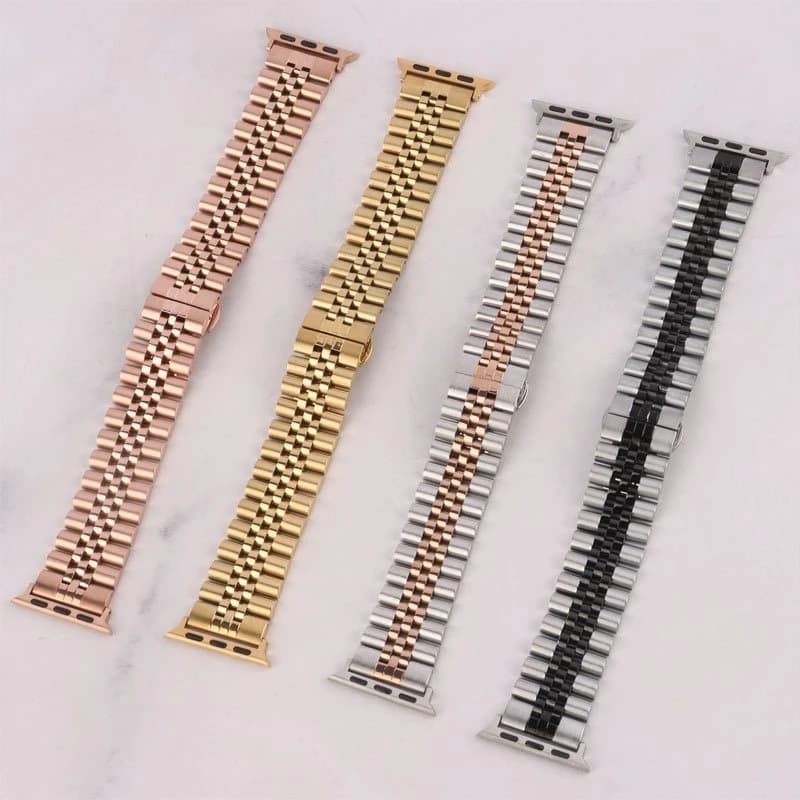 بند اپل واچ رولکسی 5 بید سایز 38/40/41 میلی متری کد 2