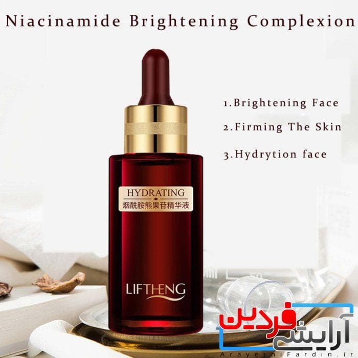 سرم نیکوتینامید ضد لک و لیفتینگ پوست هیدراتینگ LIFTHENG — تصویر ۲