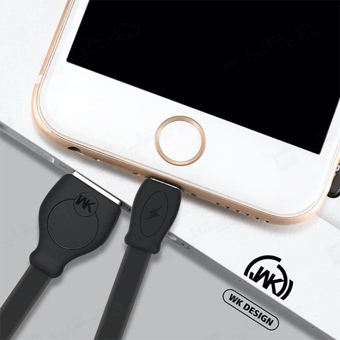 کابل شارژ USB به لایتینگ ویکام مدل WDC-023 به طول 2 متر — تصویر ۳