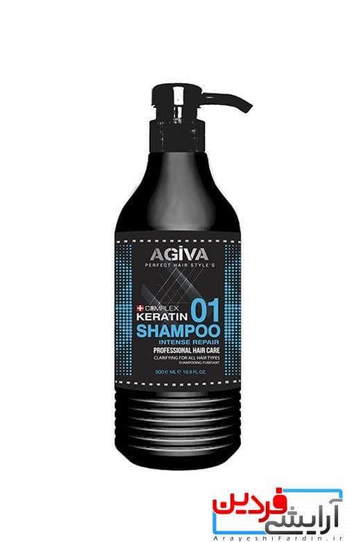 شامپو کراتین آگیوا Agiva Keratin Complex مدل KERATIN 01