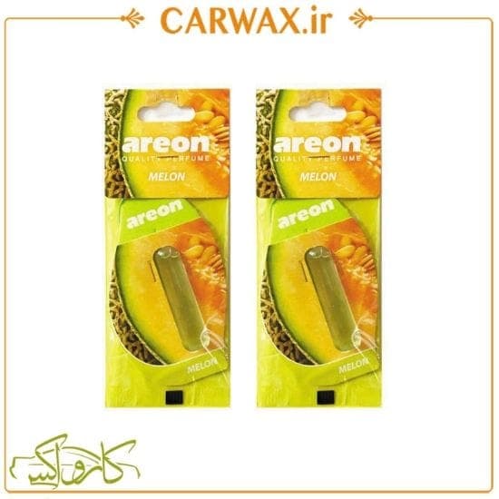 خوشبو کننده خودرو قطره ای (مایع) ملون آرئون 2 عددی لیکوید Areon Liquid Melon