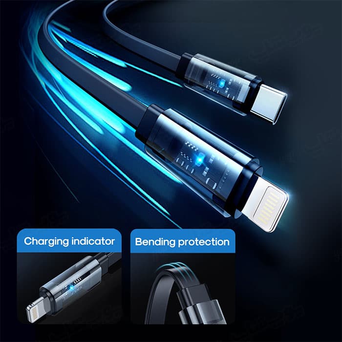 پاوربانک 10000mAh وایرلس شارژ مگنتی جویروم مدل JR-L006 — تصویر ۷