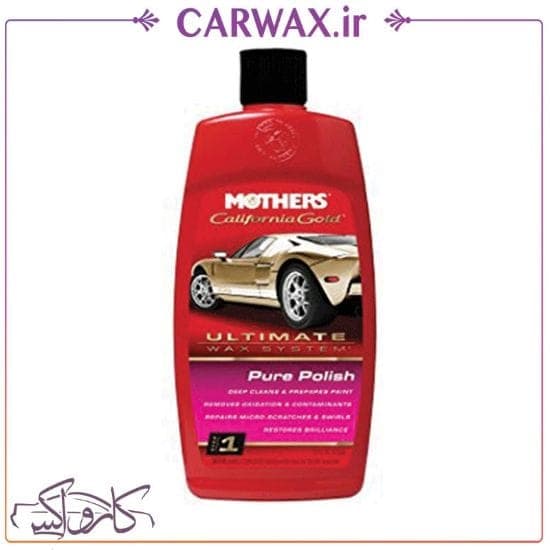 پولیش زبر 473 میل مرحله 1 مادرز Mothers California Gold Pure Polish 473 ml