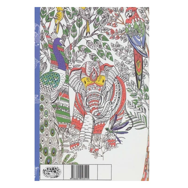 کتاب رنگ آمیزی بزرگسال هنر شفابخش حیوانات و سودوکو — تصویر ۲