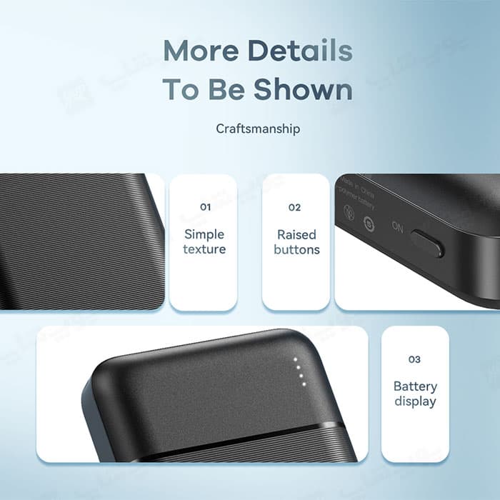 پاوربانک 20000mAh ریمکس مدل RPP-166 — تصویر ۶