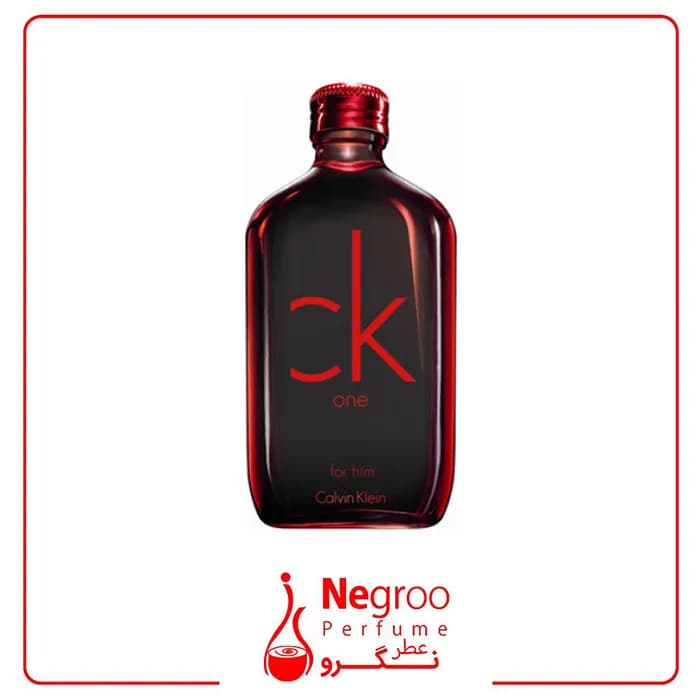 عطر ادکلن سی کی وان رد ادیشن مردانه 100 میل CK One Red Edition اورجینال — تصویر ۲