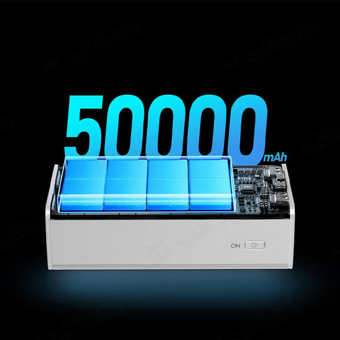 پاوربانک فست شارژ 50000mAh ریمکس مدل RPP-321 — تصویر ۴