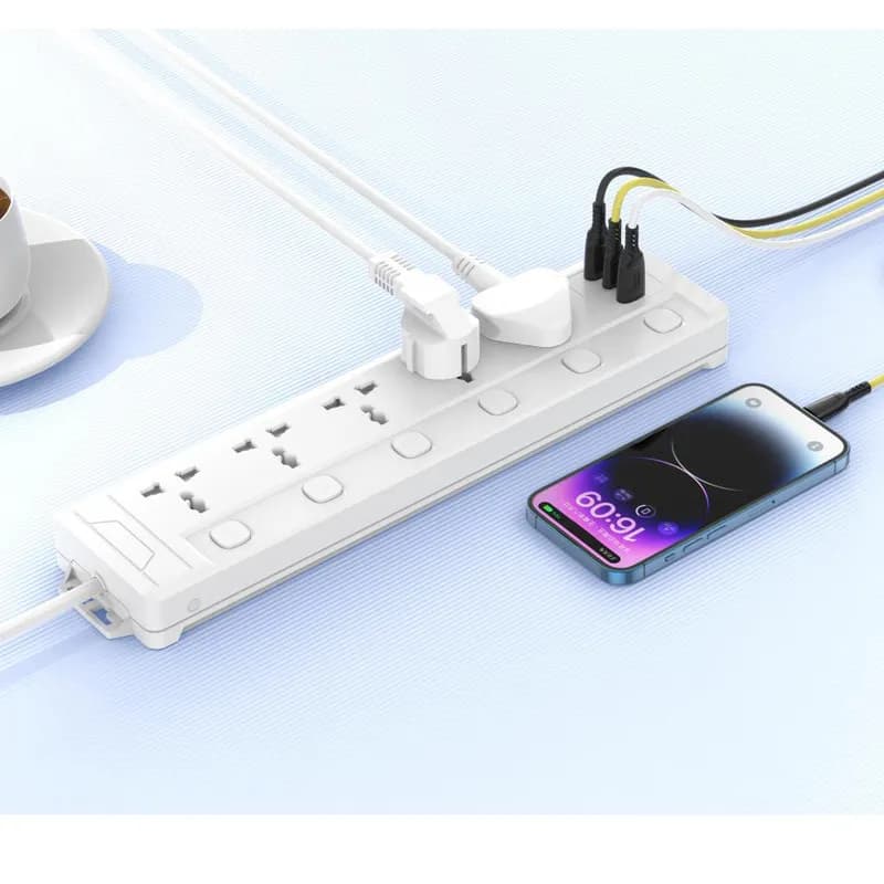 چند راهی برق ایکس او مدل XO WL19 (EU) — تصویر ۲