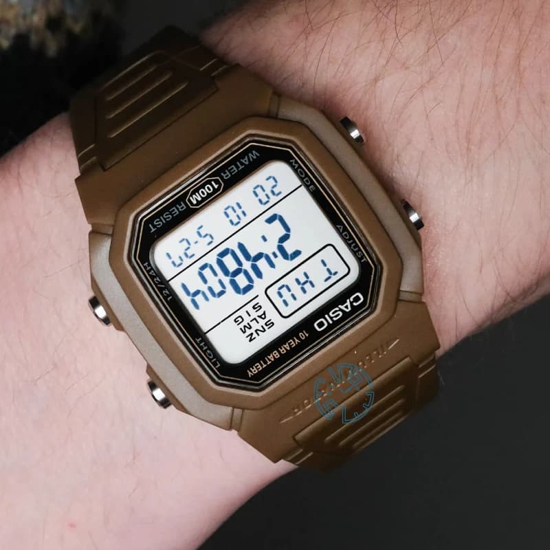 ساعت مچی مردانه زنانه کاسیو جنرال GENERAL W-800H-5A — تصویر ۲
