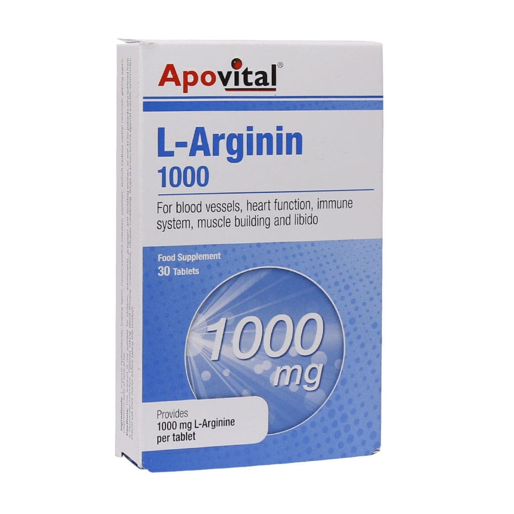 قرص ال آرژنین 1000 آپو ویتال