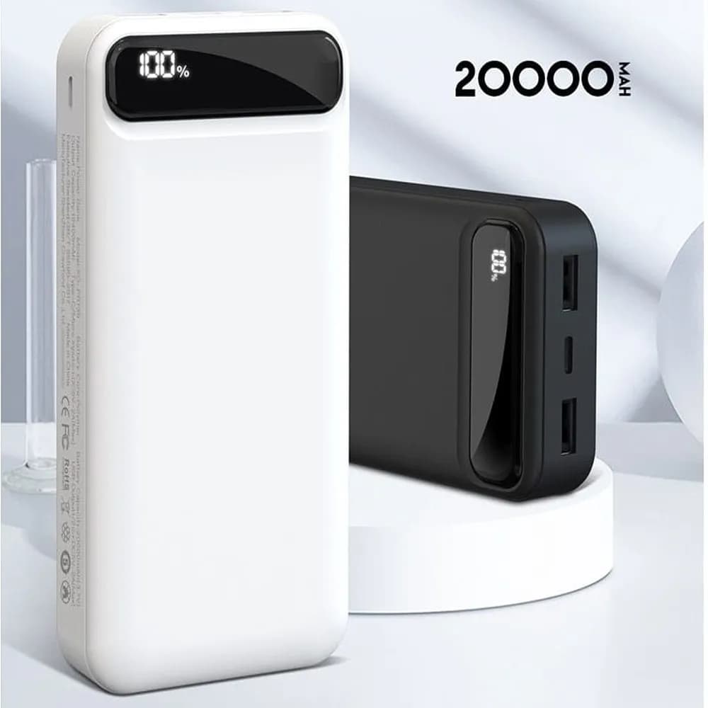 پاوربانک ایکس او مدل xo pr 163 ظرفیت 20000میلی آمپر — تصویر ۲