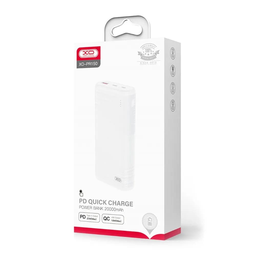 پاوربانک ایکس او مدل xo pr 150 ظرفیت 20000 میلی آمپر ساعت — تصویر ۴