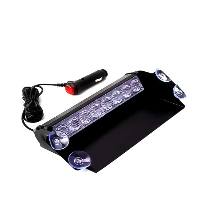چراغ پلیسی روی داشبورد (استپ پلیسی) LED Flash Light
