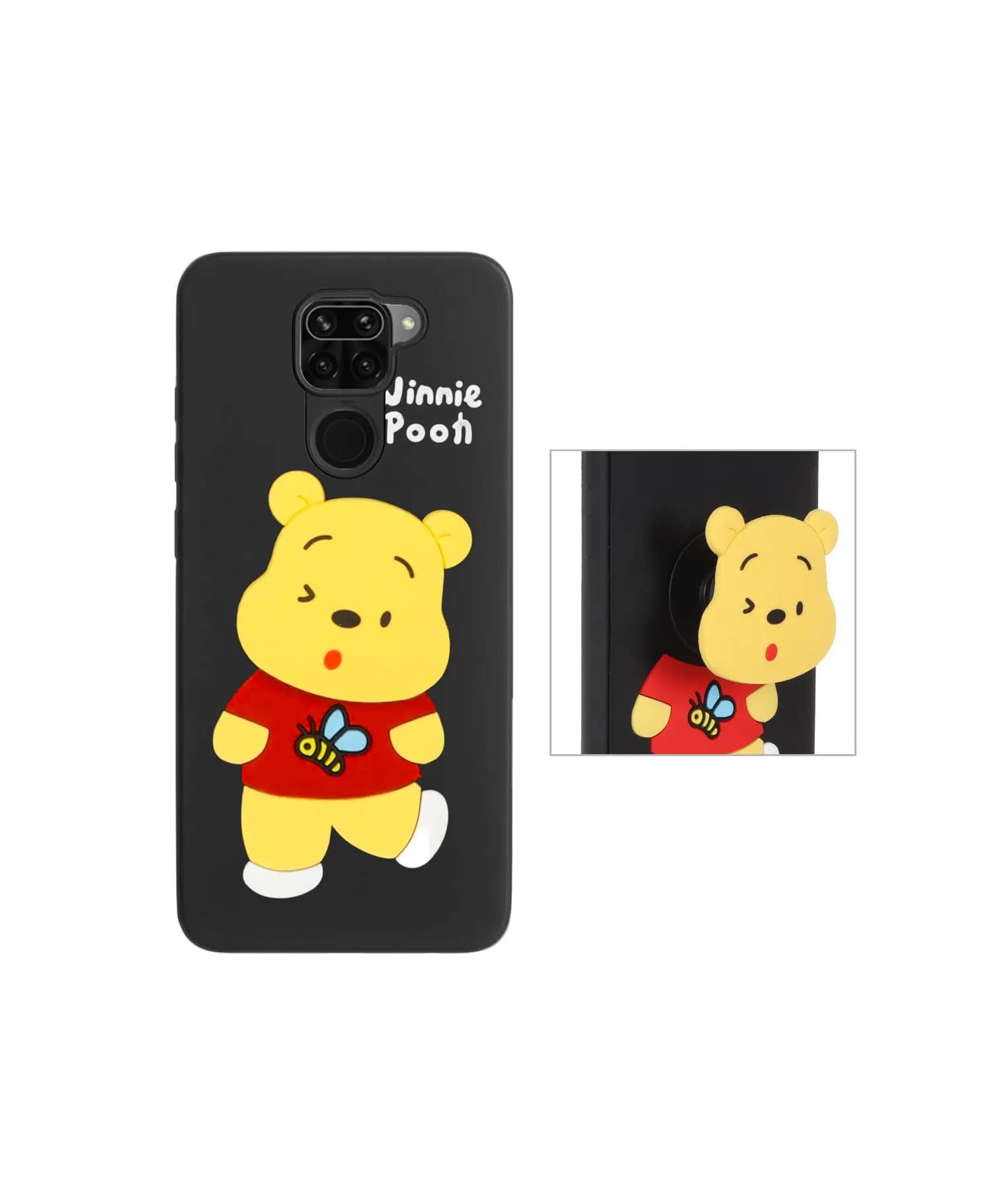 قاب طرح دار ژله ای پاپ سوکت دار گوشی شیائومی Redmi Note 9 — تصویر ۴