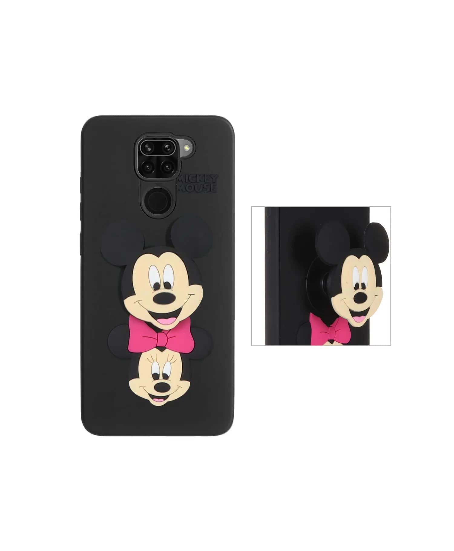 قاب طرح دار ژله ای پاپ سوکت دار گوشی شیائومی Redmi Note 9 — تصویر ۳