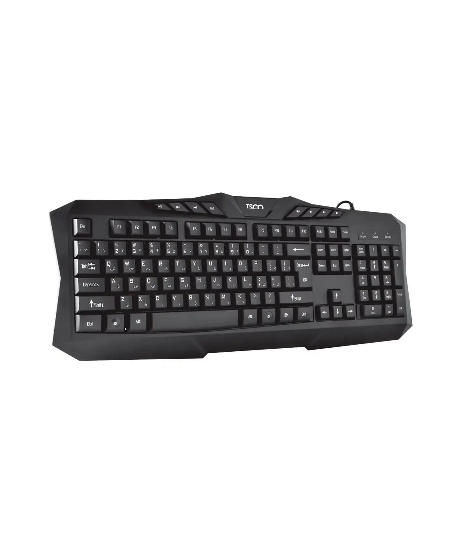 صفحه کلید باسیم تسکو TK8020N — تصویر ۳