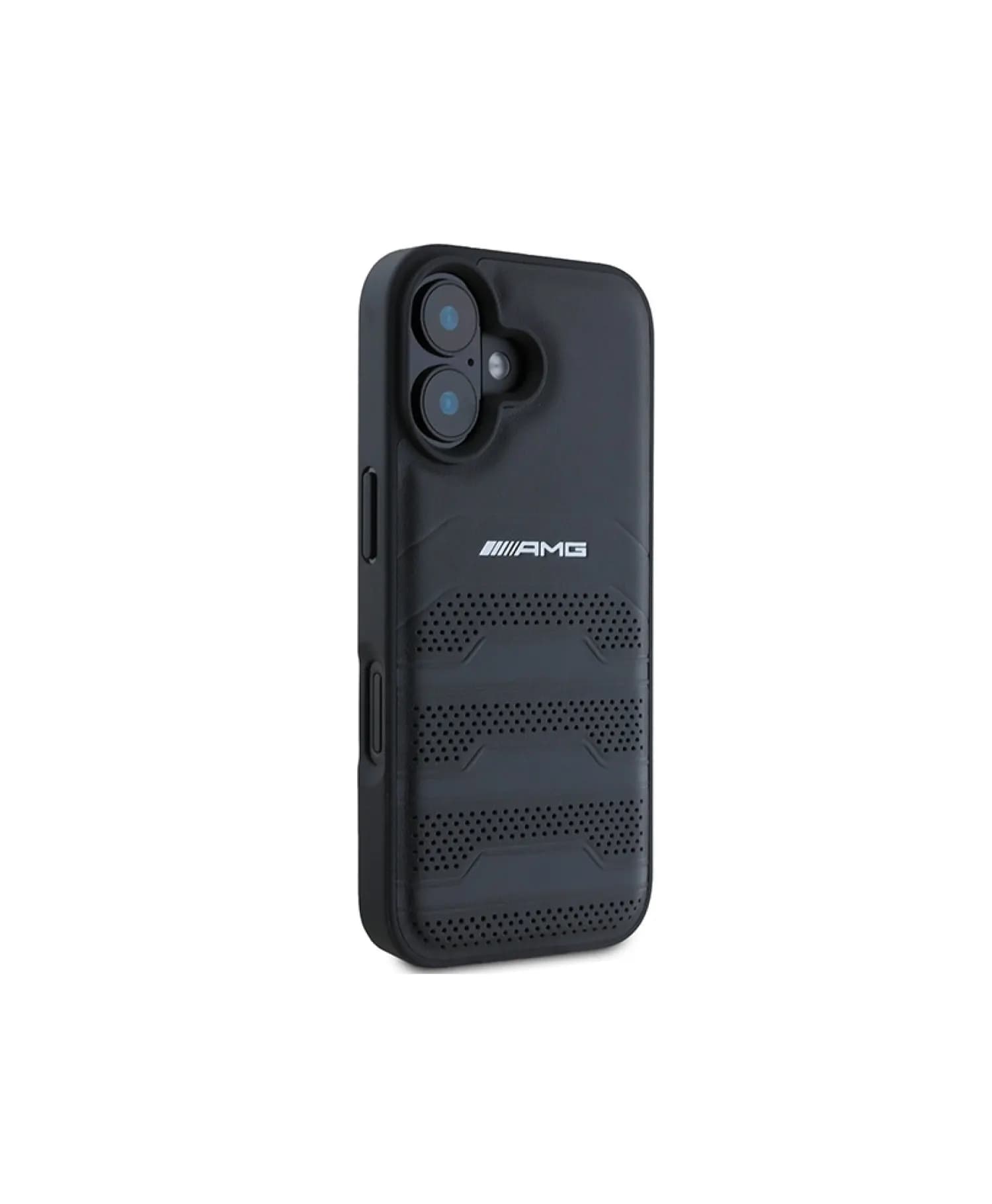 قاب چرمی AMG Kit گوشی موبایل آیفون Iphone 16 — تصویر ۲