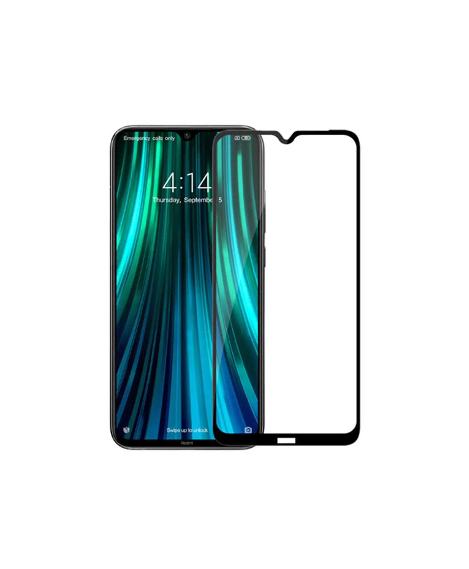 گلس فول مشکی گوشی موبایل شیائومی Redmi Note 8
