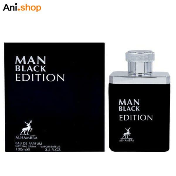 عطر ادکلن Alhambra Man Black Edition الحمبرا من بلک ادیتیشن رایحه ادکلن مونت بلانک لجند-Mont Blanc Legend 100ml اورجینال کد 458