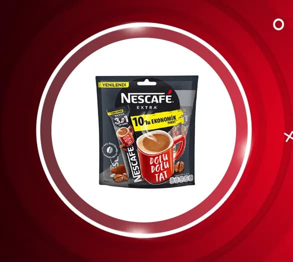 قهوه فوری غلیظ 3 در 1 نسکافه EXTRA بسته 10 عددی — تصویر ۳