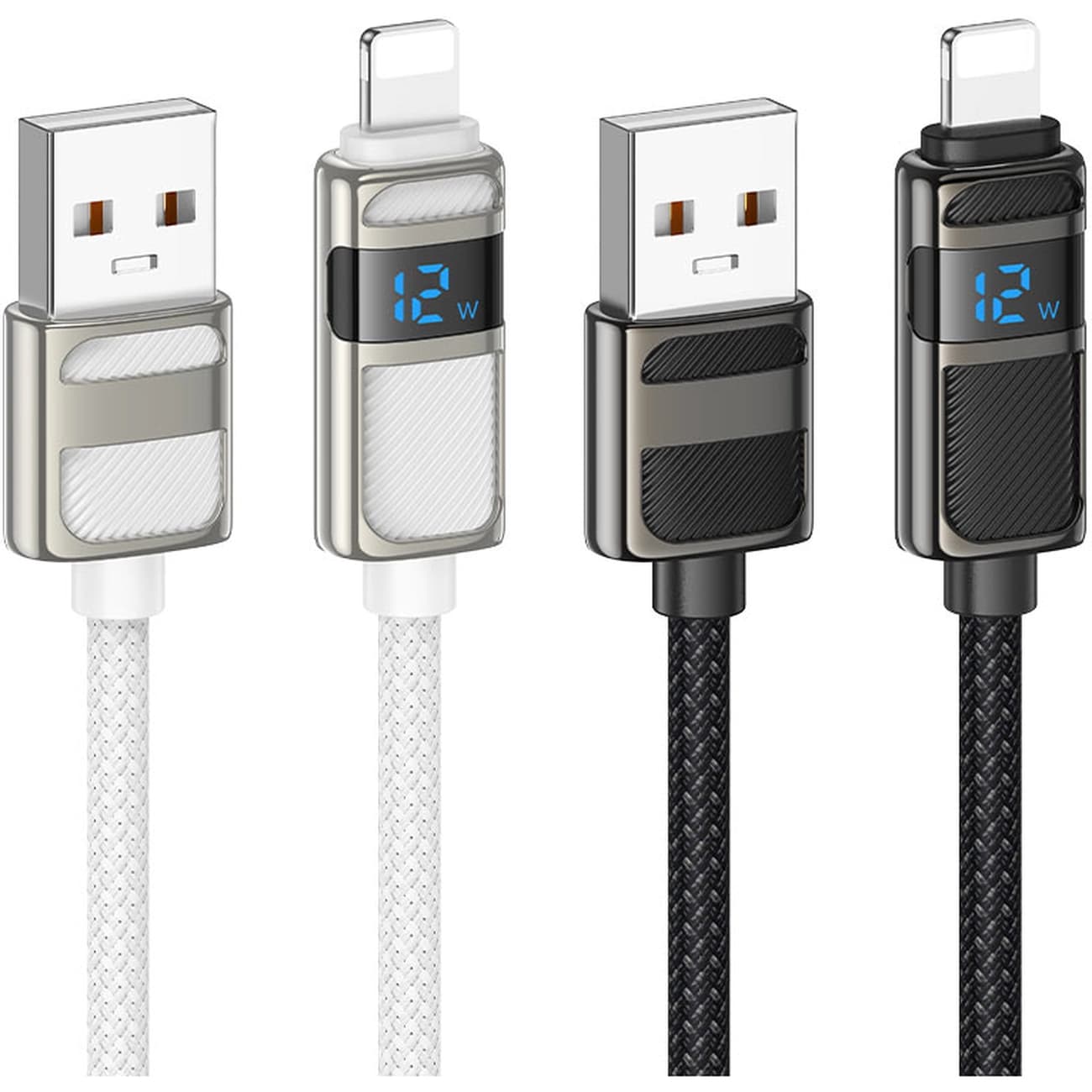 کابل لایتنینگ هوکو HOCO مدل U137 طول 1.2 متر 2.4 آمپر — تصویر ۳