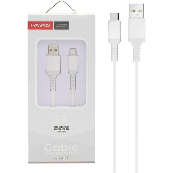 کابل شارژ فست TRANYOO Type-C مدل T-X19C