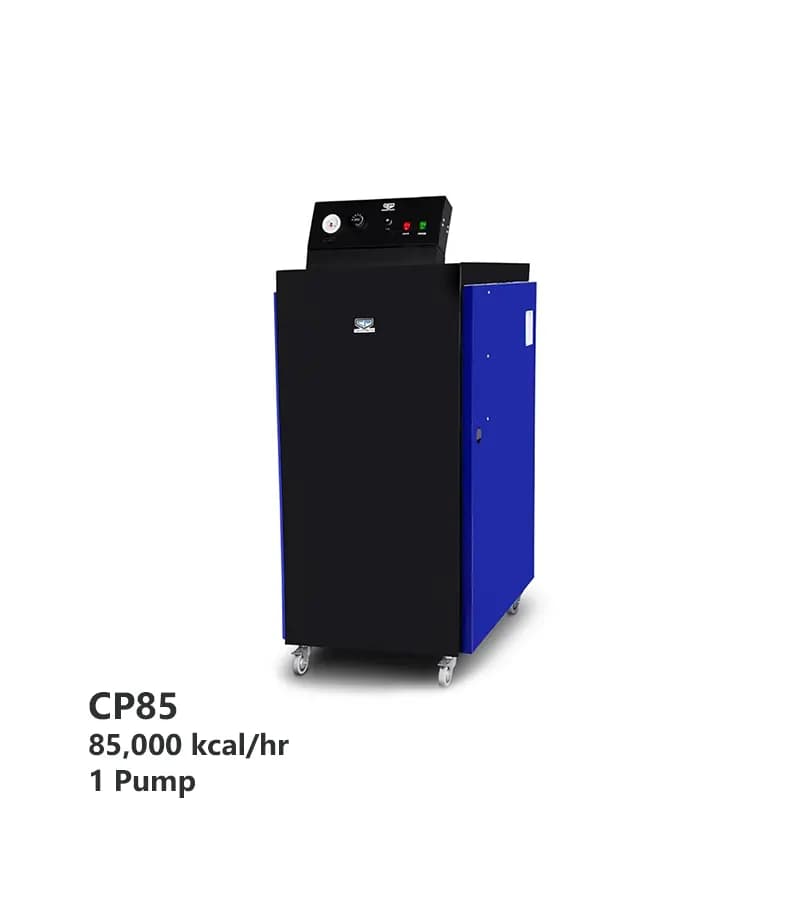 پکیج گرمایشی موتورخانه‌ای کالورپک بلند تک پمپ مدل CP85