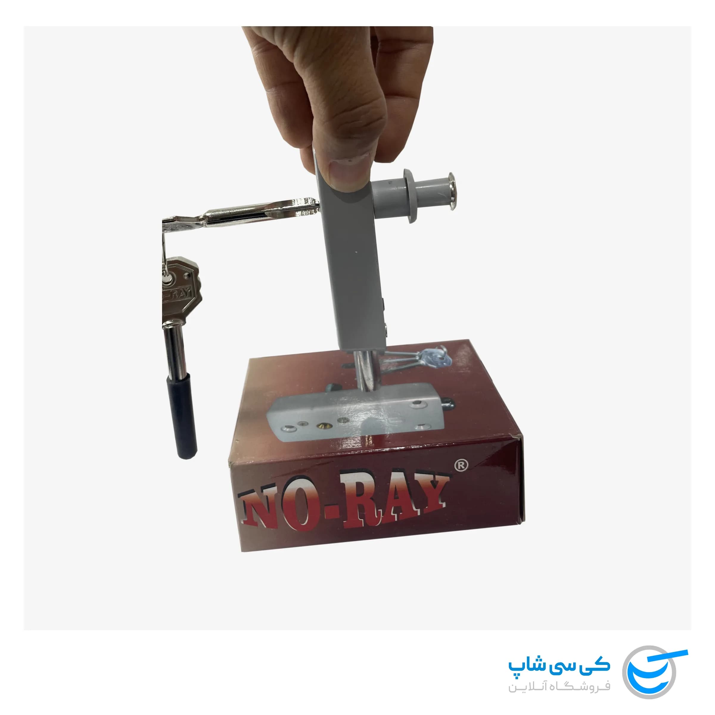 قفل فریم شیشه سکوریت NO-RAY — تصویر ۲