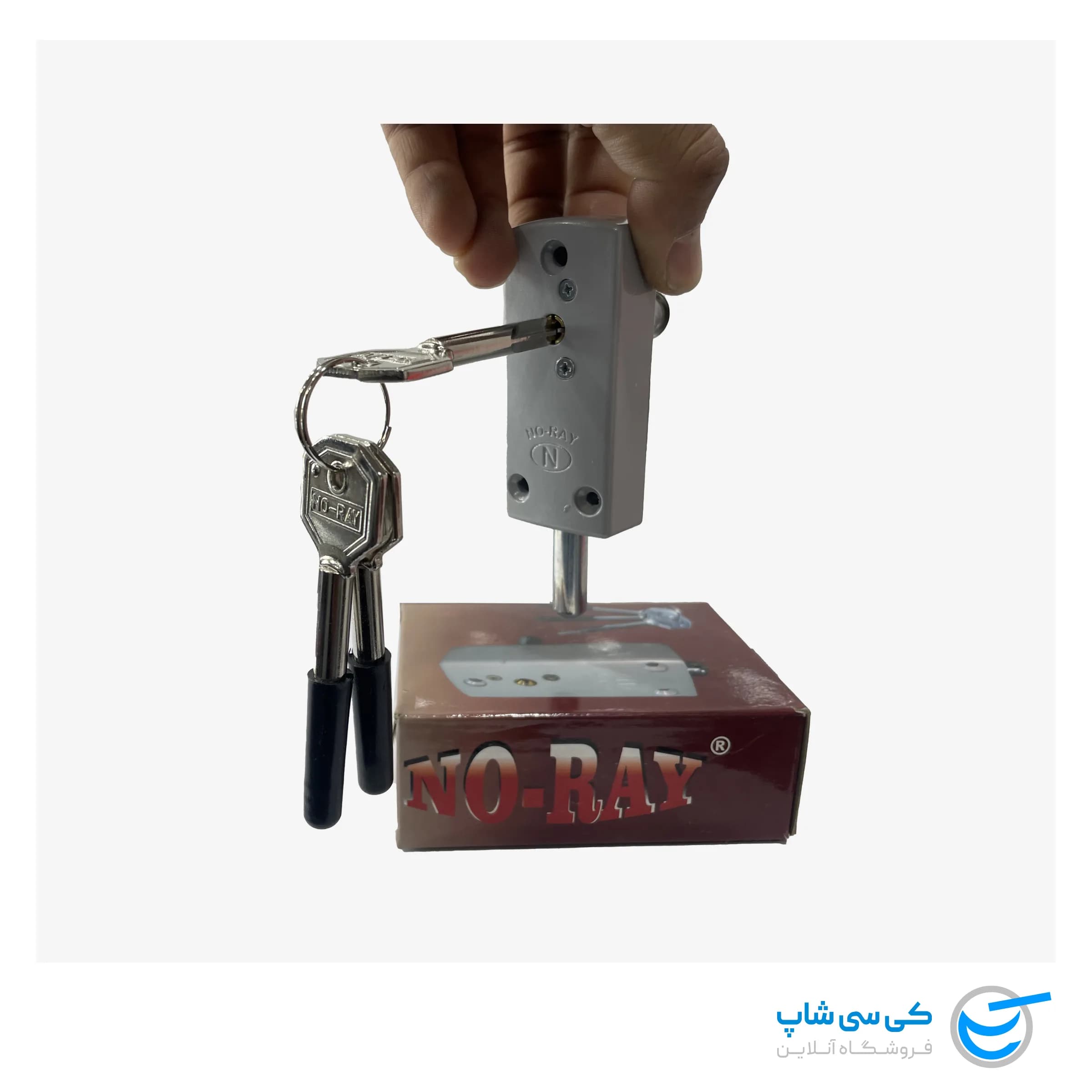 قفل فریم شیشه سکوریت NO-RAY — تصویر ۳