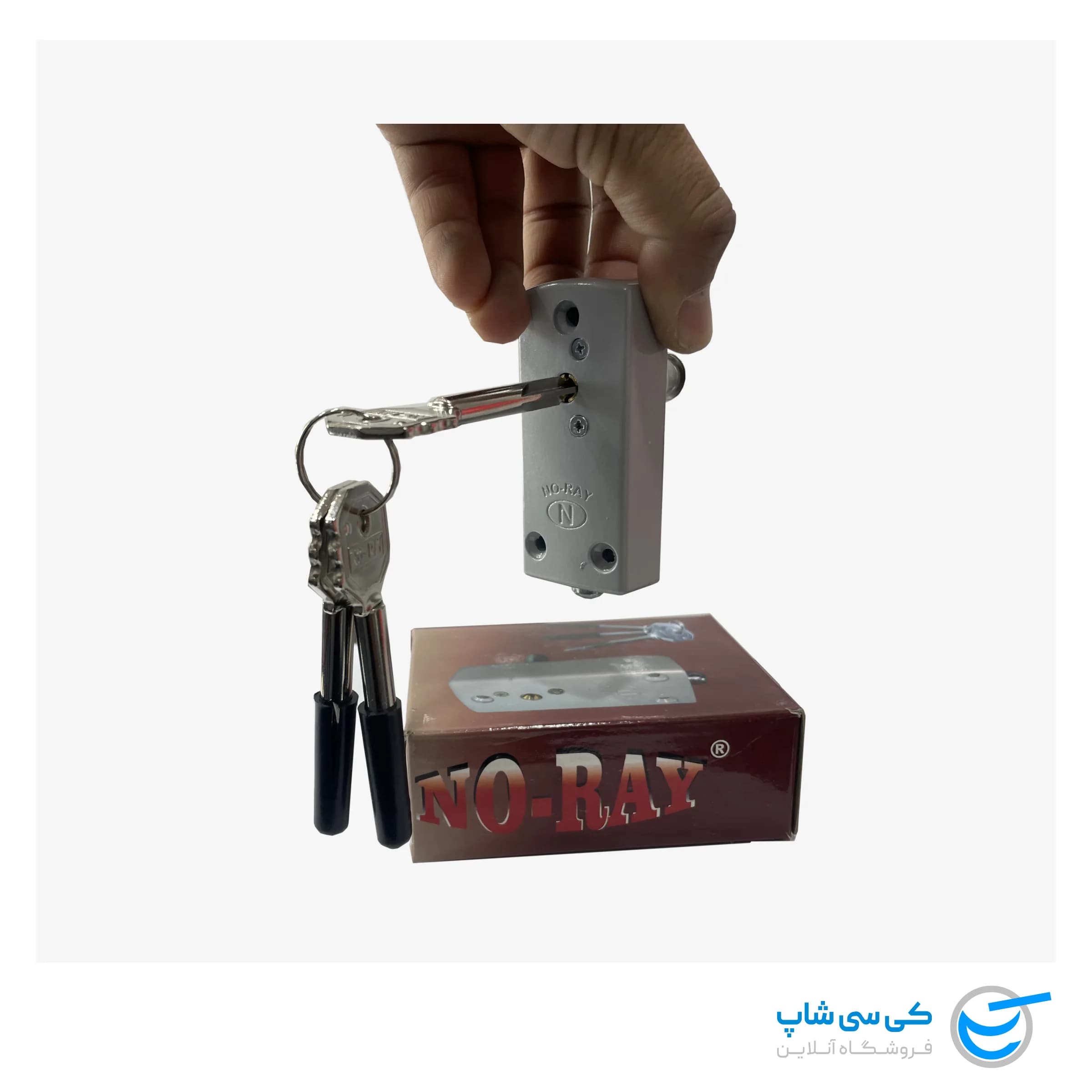 قفل فریم شیشه سکوریت NO-RAY — تصویر ۴